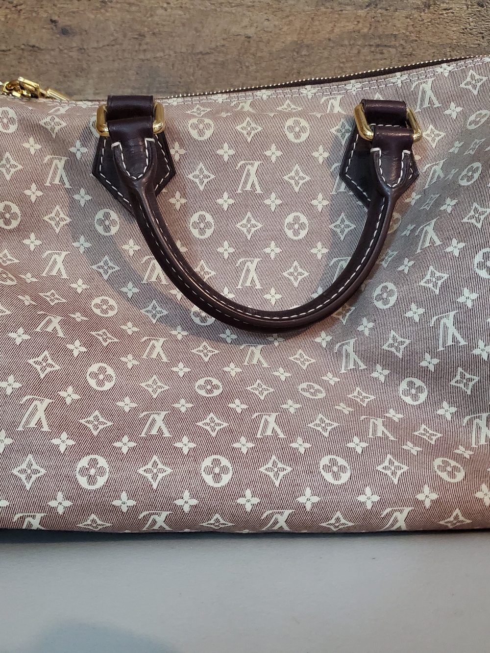 Louis Vuitton Monogram Idylle Speedy Bandouliere 30 in Sepia